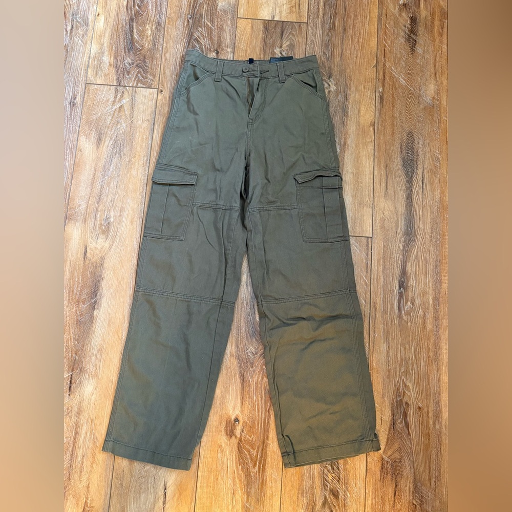 Army Green Cargo Pants